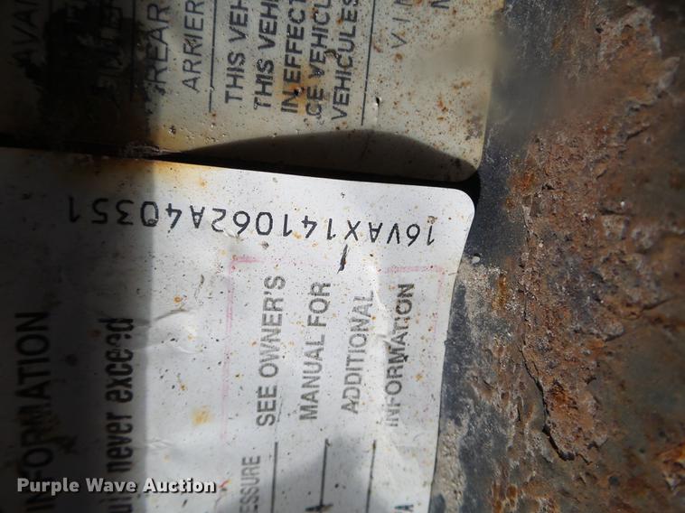 image for item EW9754 2006 Big Tex utility trailer