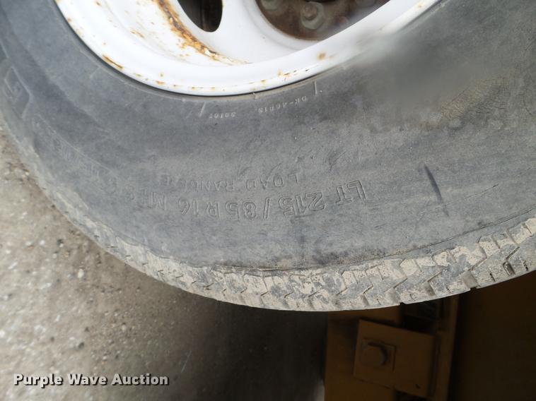 image for item EW9755 2003 American equipment trailer