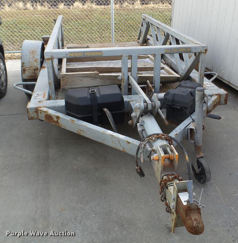 2000 BilJax ET4000 tilt deck utility trailer in Des Moines, IA Item