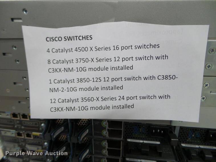 image for item EW9783 (25) Cisco switches