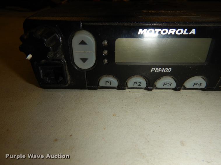 image for item FS9387 Approximately 6 Motorola PM400 radios