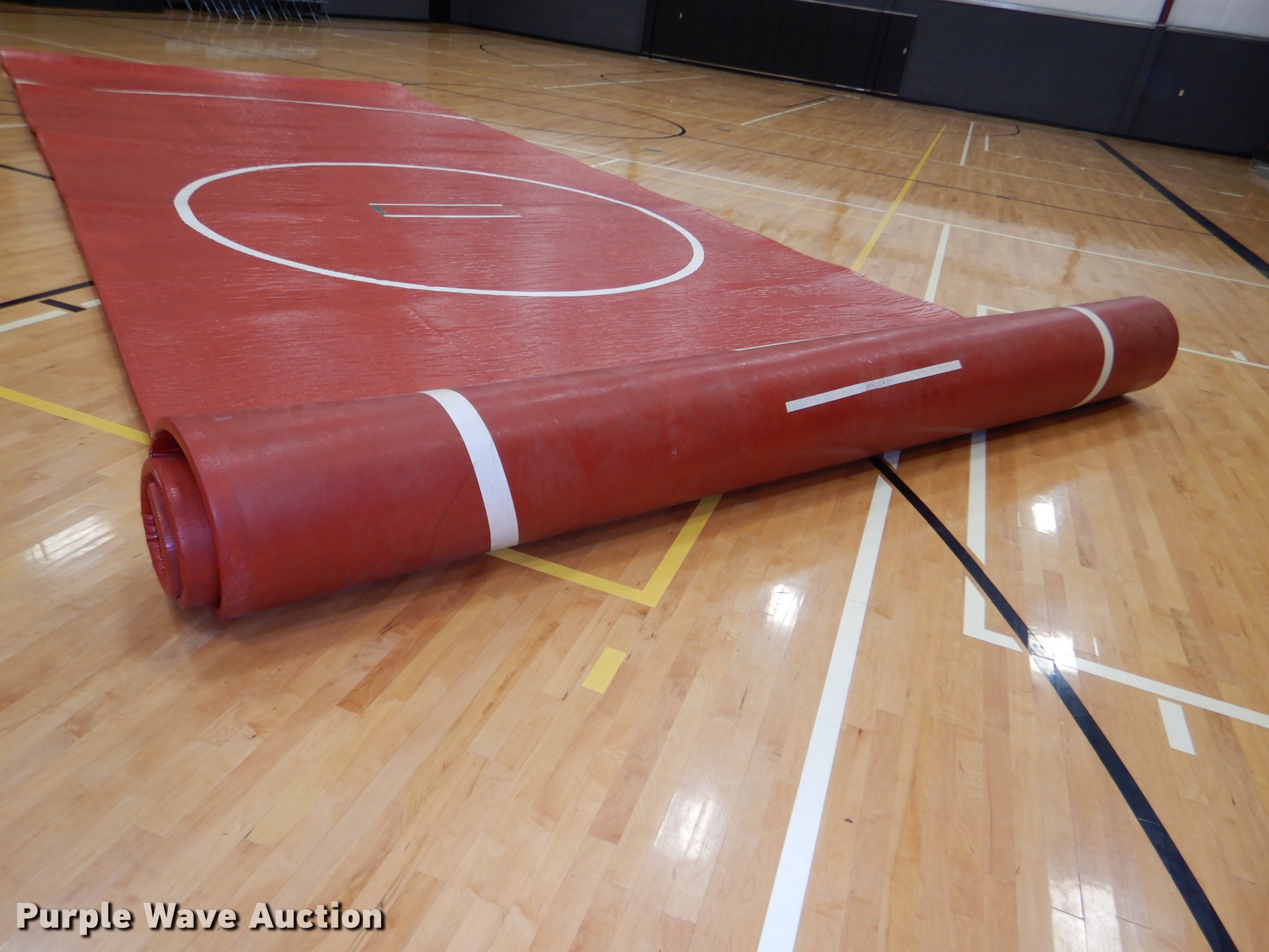 (3) wrestling mats in Madison, KS Item EA9023 sold Purple Wave