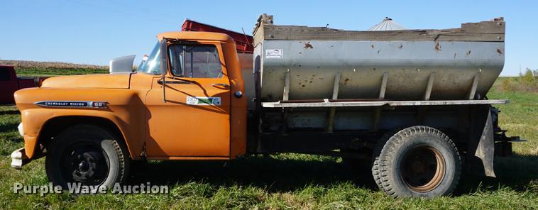 image for item DF1589 1959 Chevrolet 60 applicator truck