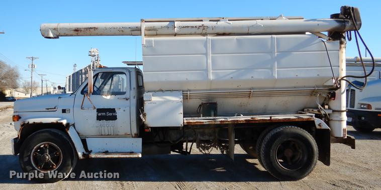 image for item DX9480 1987 GMC 7000 feed delivery truck