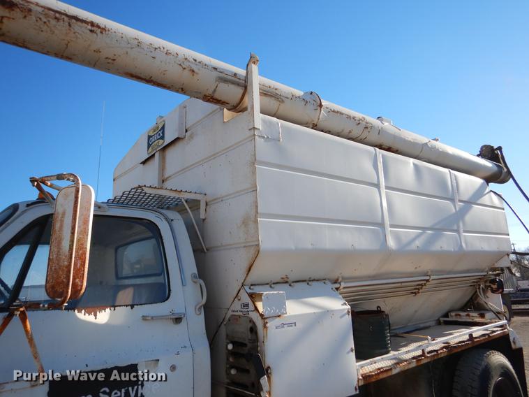 image for item DX9480 1987 GMC 7000 feed delivery truck