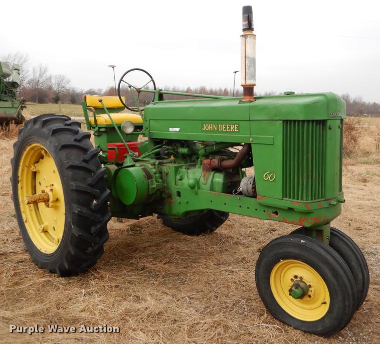 image for item ER9317 John Deere 60 tractor