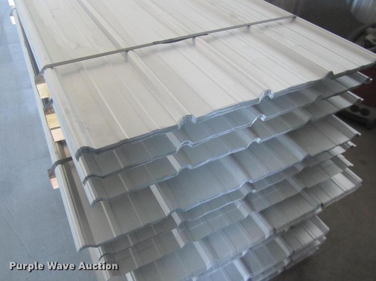 image for item G1429 (50) sheets of metal siding/roofing