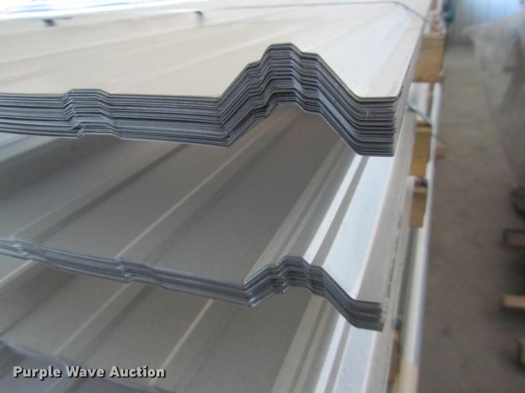 image for item G1429 (50) sheets of metal siding/roofing