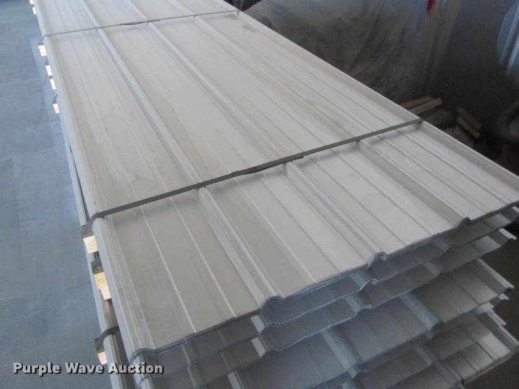 image for item G1429 (50) sheets of metal siding/roofing
