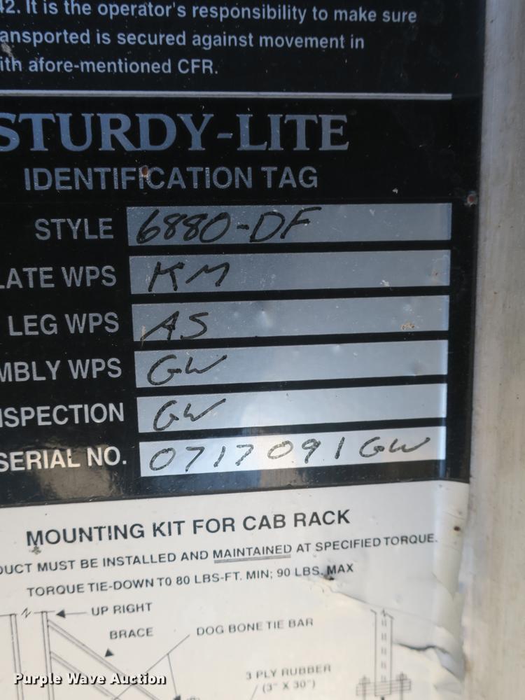 image for item EO9453 (2) Sturdy Lite headache racks