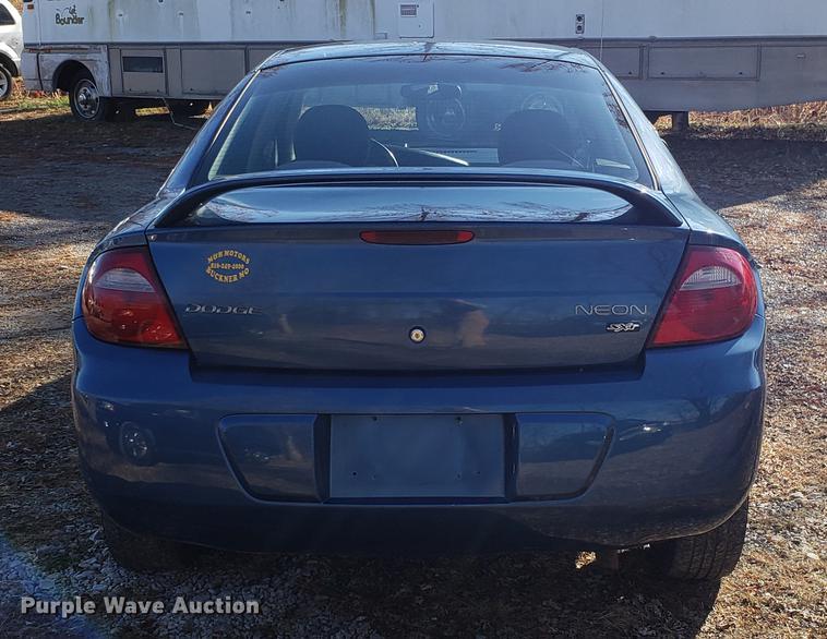 image for item AV9386 2003 Dodge Neon