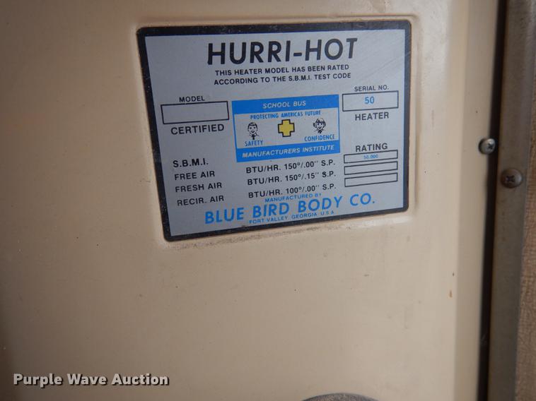 image for item DA3601 1995 GMC B7T042 bus