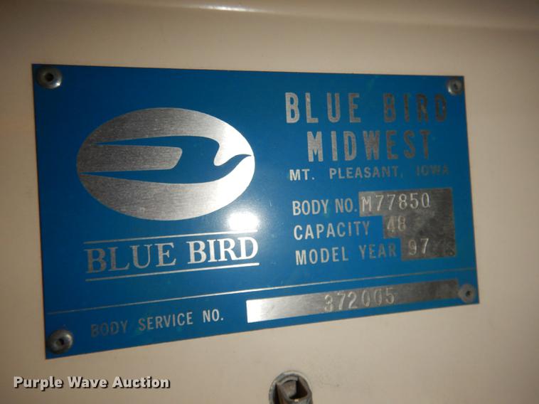 image for item DA3603 1997 Amtran 3800 bus