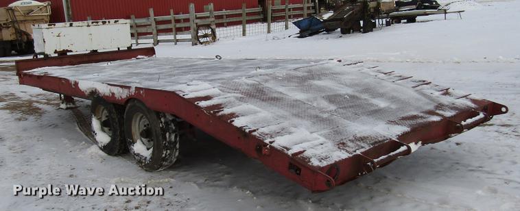 image for item DD4422 1982 Ditch Witch BT15 equipment trailer