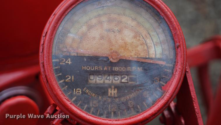 image for item DF1746 1957 International Cub Lowboy tractor