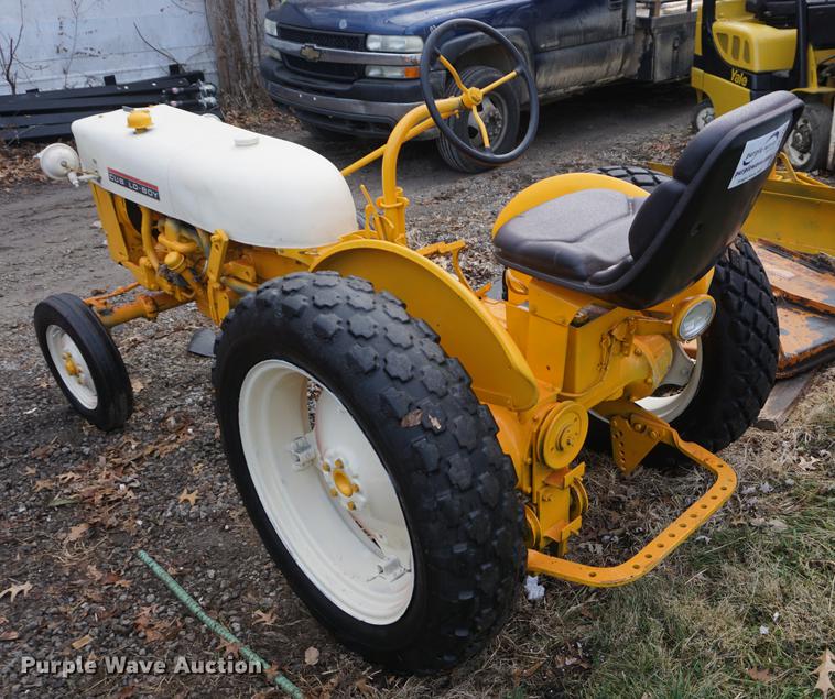 image for item DF1747 1957 International Cub Lowboy tractor