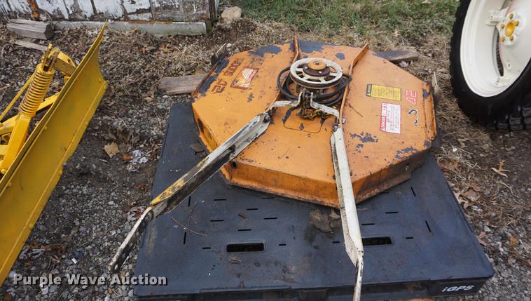 image for item DF1747 1957 International Cub Lowboy tractor