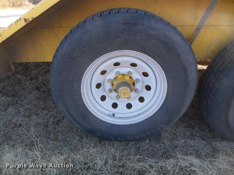 image for item DF2880 2017 Stateline TE222 utility trailer