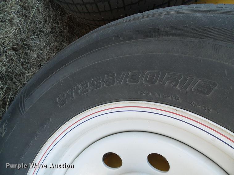 image for item DF2880 2017 Stateline TE222 utility trailer