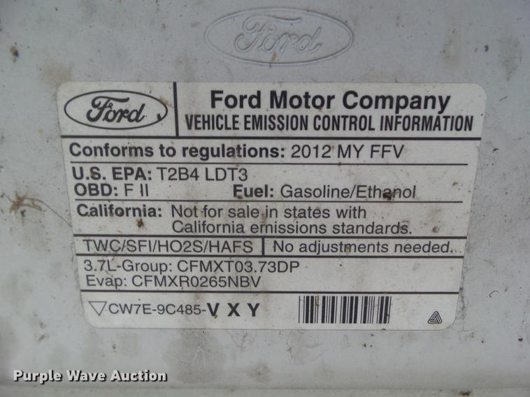 image for item EM9047 2012 Ford F150 Custom pickup truck