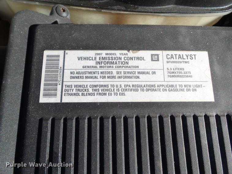 image for item EM9049 2007 Chevrolet Avalanche 1500 pickup truck