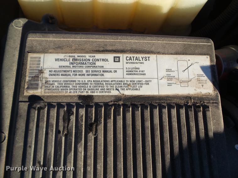 image for item EM9052 2004 Chevrolet Avalanche 1500 pickup truck