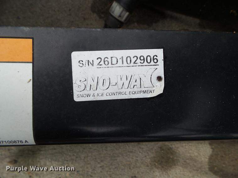 image for item EM9059 Snoway snow plow