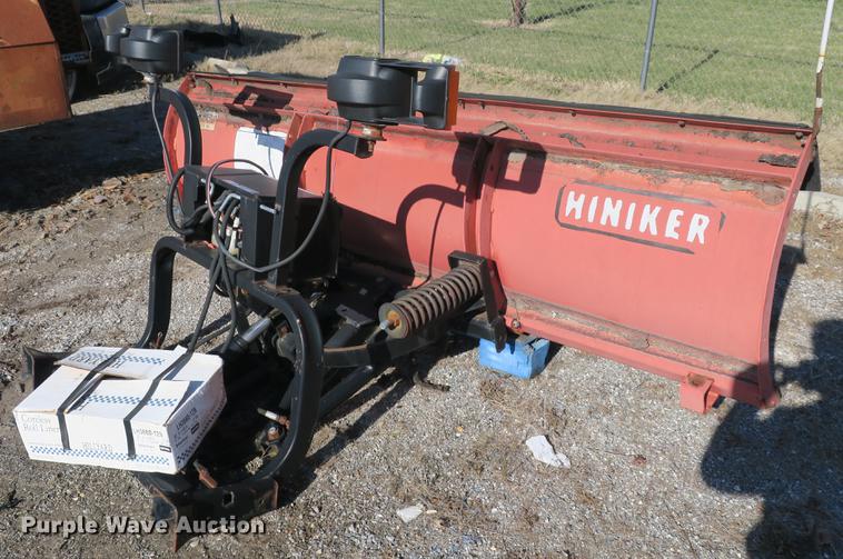 image for item EO9457 Hiniker snow plow