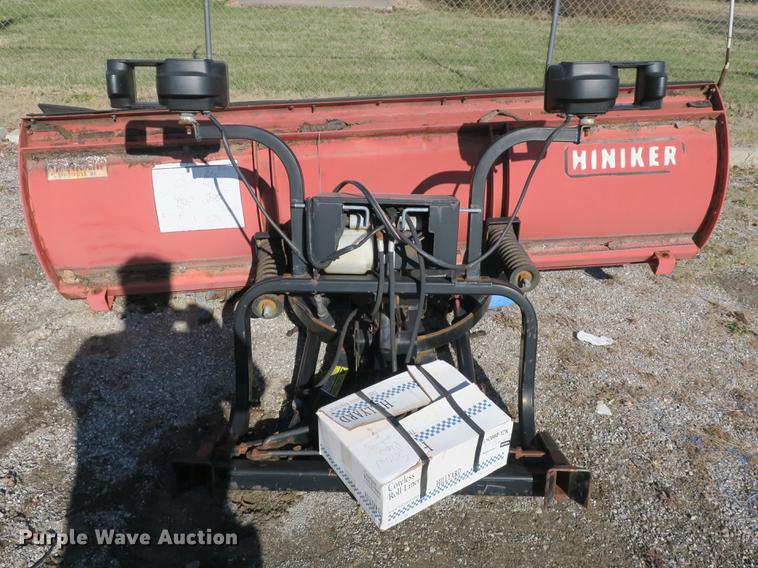 image for item EO9457 Hiniker snow plow
