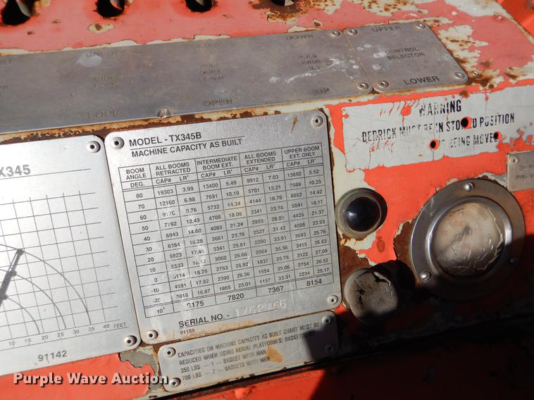 image for item ER9319 1994 Ford F800 digger derrick truck