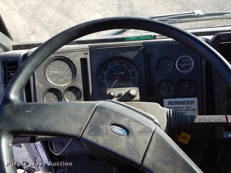 image for item ER9320 1992 Ford CF7000 road striper truck