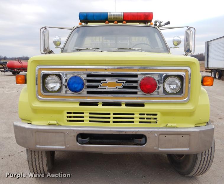 image for item ER9338 1988 Chevrolet C70 fire truck