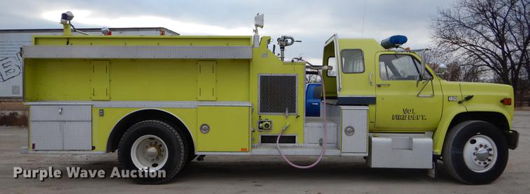 image for item ER9338 1988 Chevrolet C70 fire truck