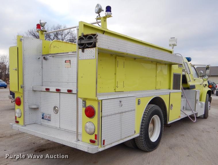 image for item ER9338 1988 Chevrolet C70 fire truck