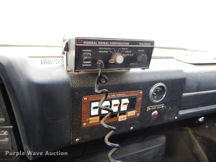 image for item ER9338 1988 Chevrolet C70 fire truck