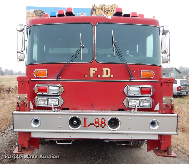 image for item ER9363 1992 Simon-Duplex Aerialscope 75 ladder truck