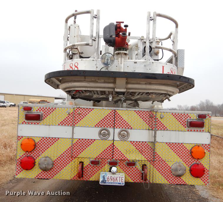 image for item ER9363 1992 Simon-Duplex Aerialscope 75 ladder truck