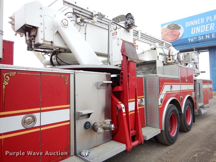 image for item ER9363 1992 Simon-Duplex Aerialscope 75 ladder truck