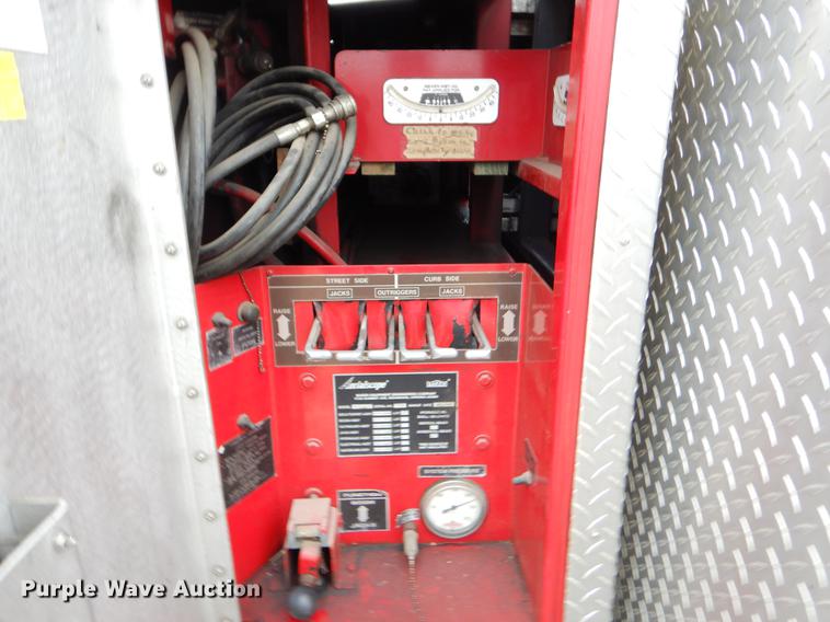 image for item ER9363 1992 Simon-Duplex Aerialscope 75 ladder truck