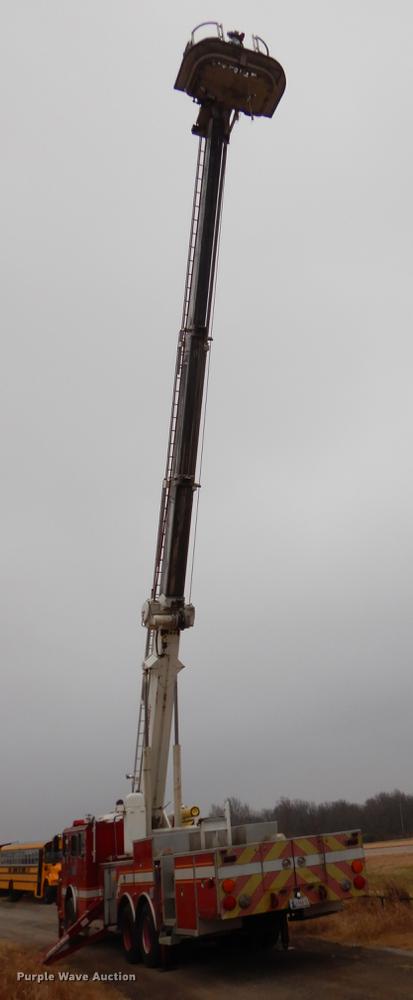 image for item ER9363 1992 Simon-Duplex Aerialscope 75 ladder truck