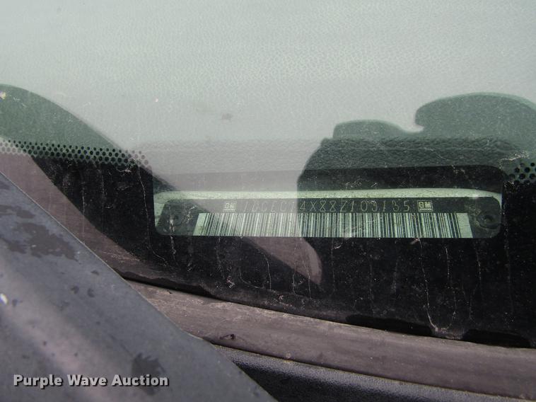 image for item EU9551 2008 Chevrolet Silverado 1500 pickup truck