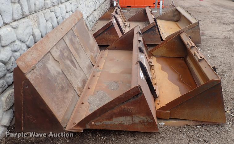 image for item FI9447 (6) skid steer buckets