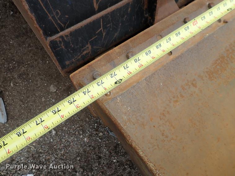 image for item FI9447 (6) skid steer buckets