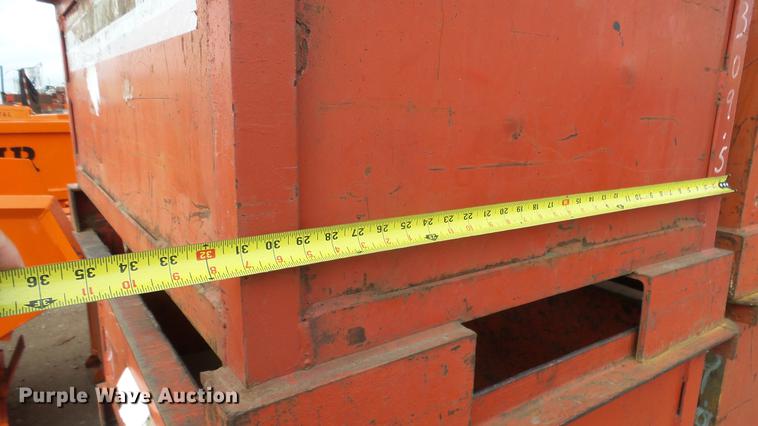 image for item G1426 (10) steel storage bins