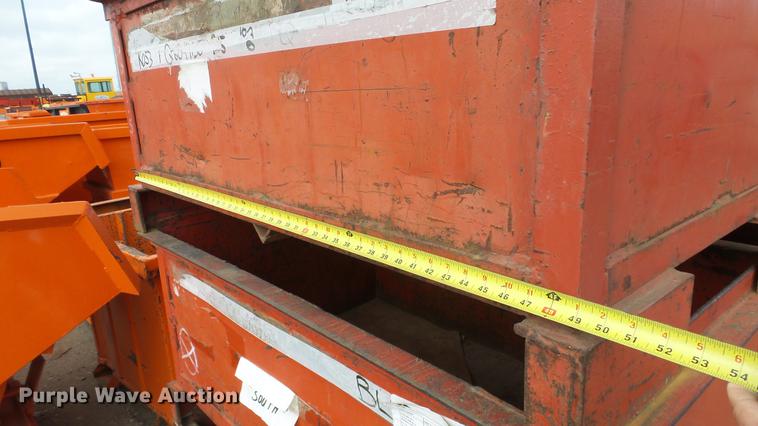 image for item G1427 (20) steel storage bins