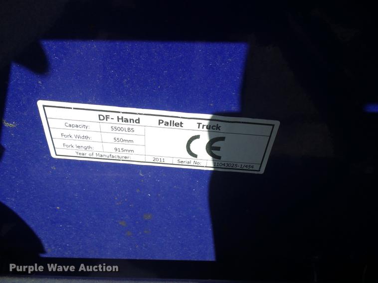 image for item DB2134 (4) Work Force pallet jacks