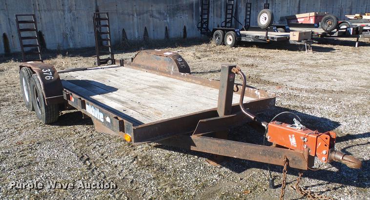 image for item DB2144 1997 Cronkhite utility trailer