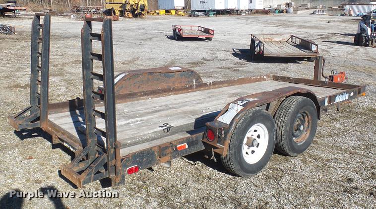 image for item DB2144 1997 Cronkhite utility trailer