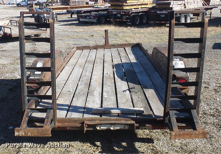 image for item DB2144 1997 Cronkhite utility trailer