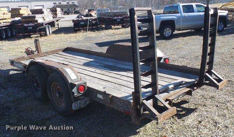 image for item DB2144 1997 Cronkhite utility trailer